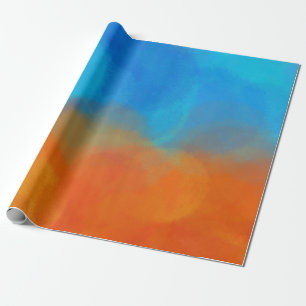 Blau Geschenkpapier
