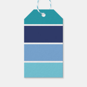 blau gestreift geschenkanhänger