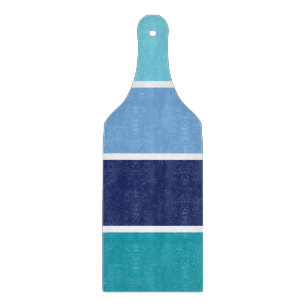 blau gestreift schneidebrett