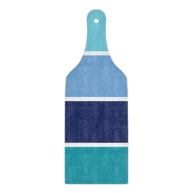 blau gestreift schneidebrett (Vorderseite)