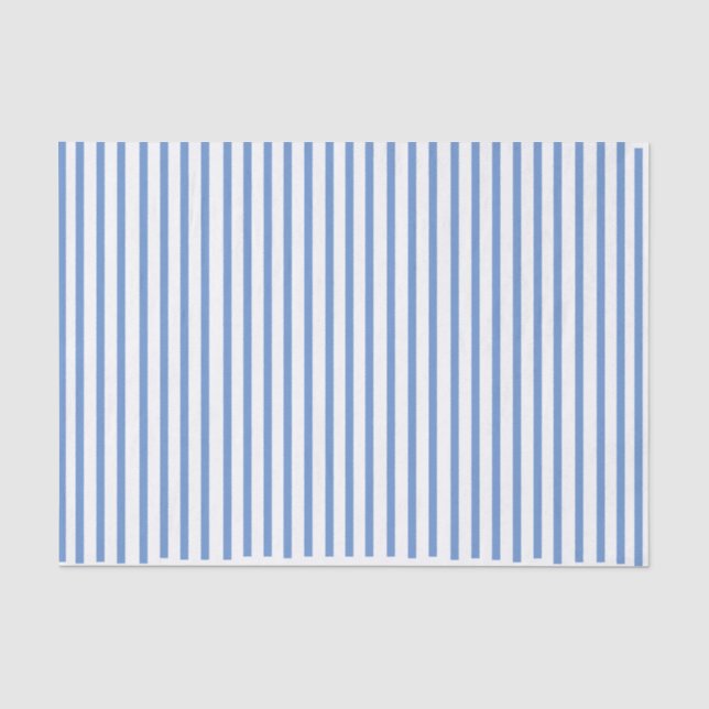 blau gestreift seidenpapier (Vorderseite)