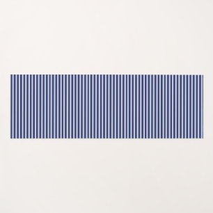 blau gestreift yogamatte