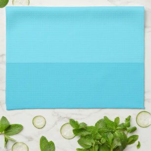 Blau gestreiftes Handtuch – Akzent für die Küchend