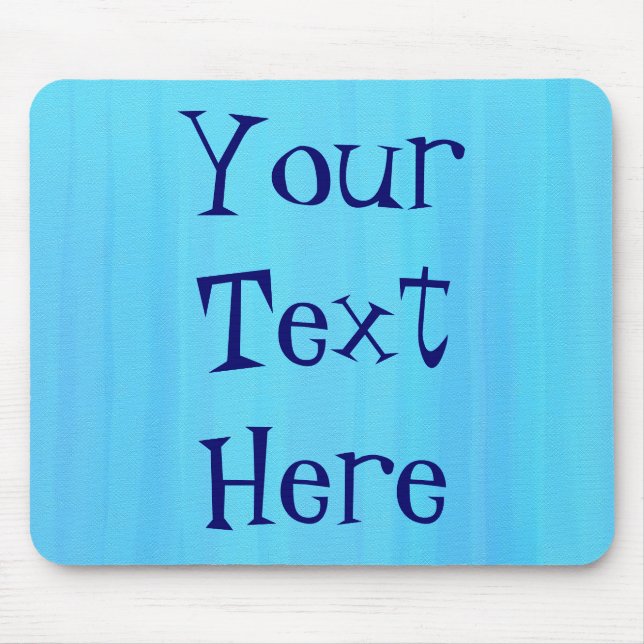 blau gestrichen mousepad (Vorne)