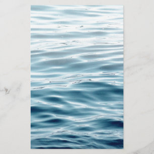 Blau gewellt