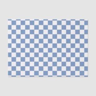 Blau/Grau und Weiß Seidenpapier