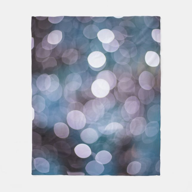 Blau graue Buche, abstrakter Hintergrund. Fleecedecke (Vorderseite)