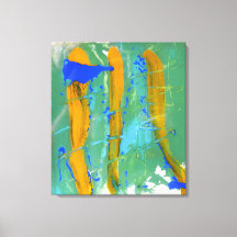 Blau, Grün und Gelb (Farbstudie) #1