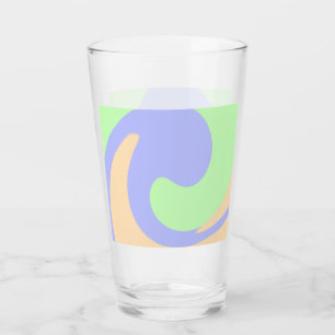 Blau-grüne Omerwassermarmor bohu fett Muster Glas