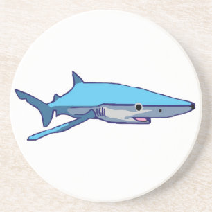 Blau-Haifisch Untersetzer