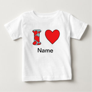 Blau-i-Liebe Baby T-shirt