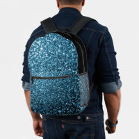 Blau-Imitate Glitzer Glitzern und schwarz