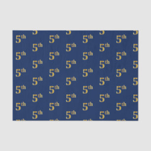 Blau, Imitate Gold 5. (Fünfte) Event Tissue Paper Seidenpapier