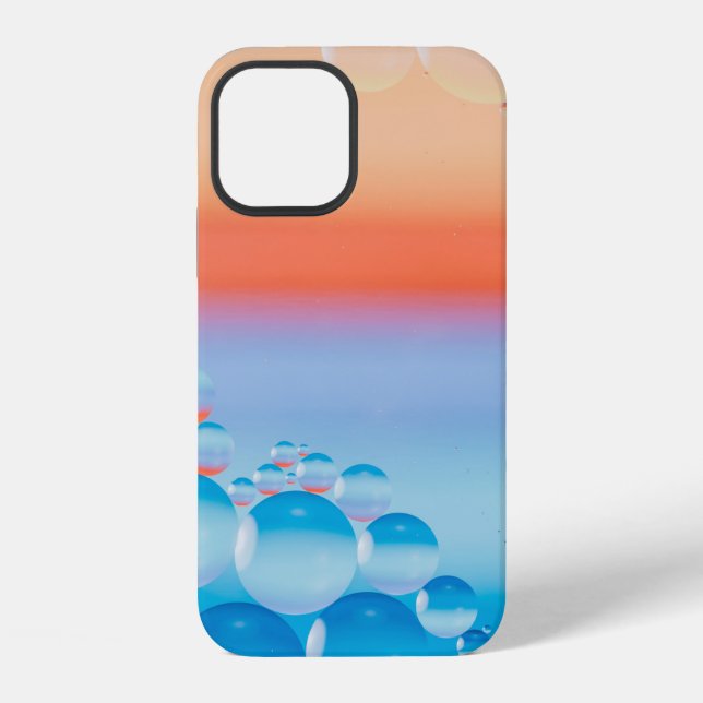 Blau iPhone 12 Hülle (Rückseite)