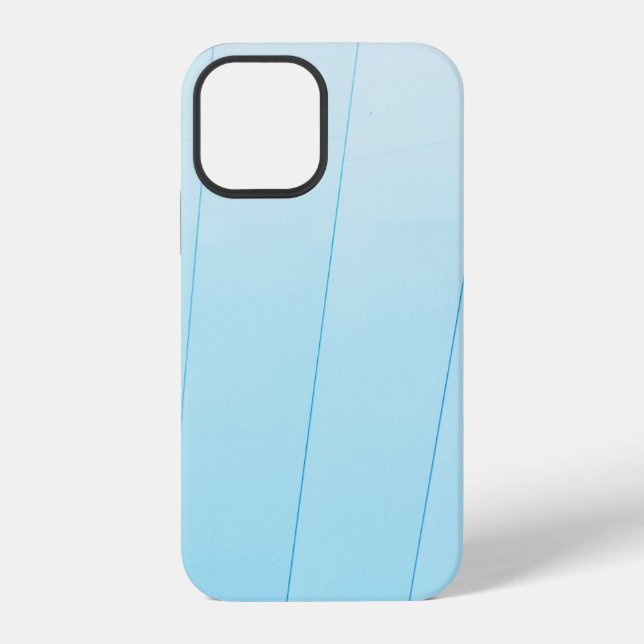Blau iPhone 12 Hülle (Rückseite)