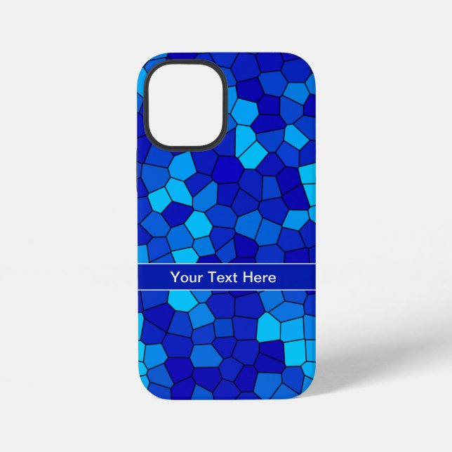 BLAU iPhone 12 MINI HÜLLE (Rückseite)