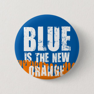 Blau ist die neue Schaltfläche Orange Button