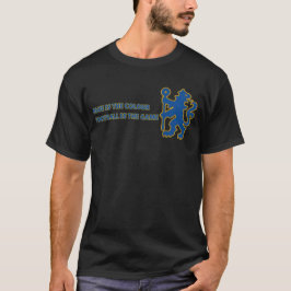 Blau ist Farbe, Fußball ist das Spiel T-Shirt