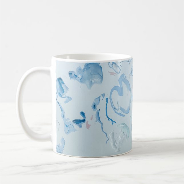 Blau Kaffeetasse (Links)