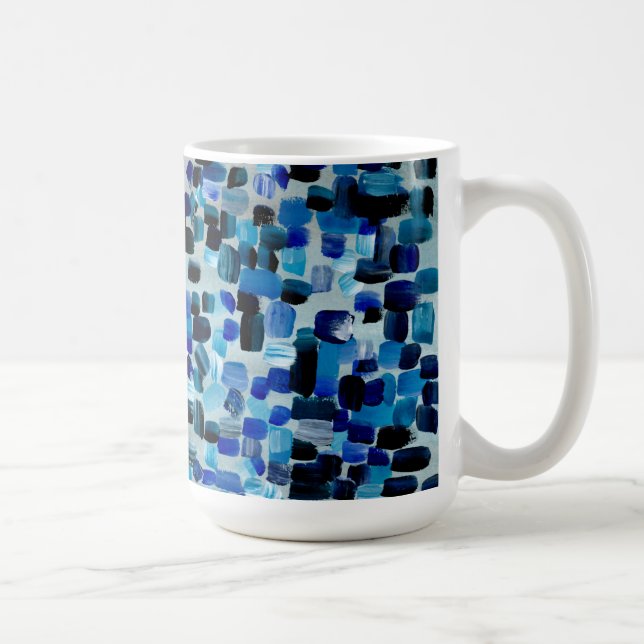 Blau Kaffeetasse (Rechts)
