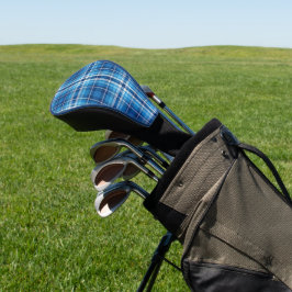 Blau Kariert Golf Headcover
