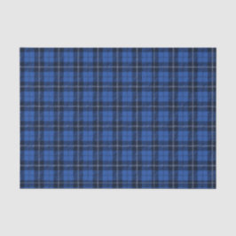 Blau Kariert Seidenpapier