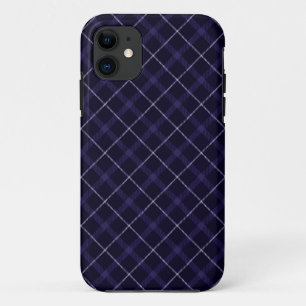 Blau Kariert / Tartan iPhone 11 Hülle