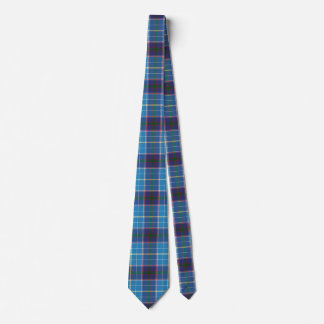 Blau kariert, Texas Staat tartan Krawatte