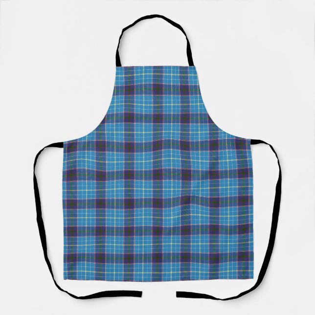 Blau kariert, Texas Staat tartan Schürze (Vorderseite)