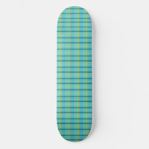 Blau Kariert von Shirley Taylor Skateboard