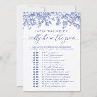 Blau kennt die Braut wirklich das Groom Game