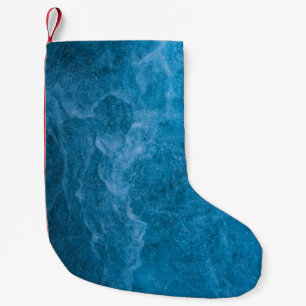 Blau Kleiner Weihnachtsstrumpf