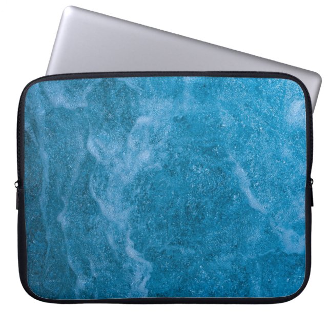Blau Laptopschutzhülle (Vorderseite)