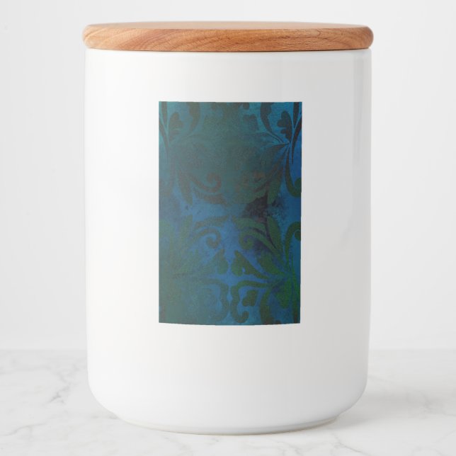 blau lebensmitteletikett (Vorderseite)