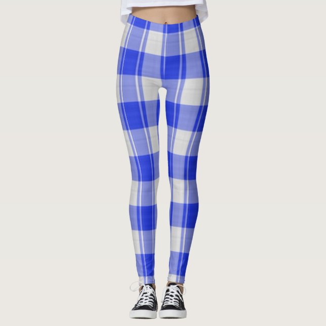 Blau  leggings (Vorderseite)