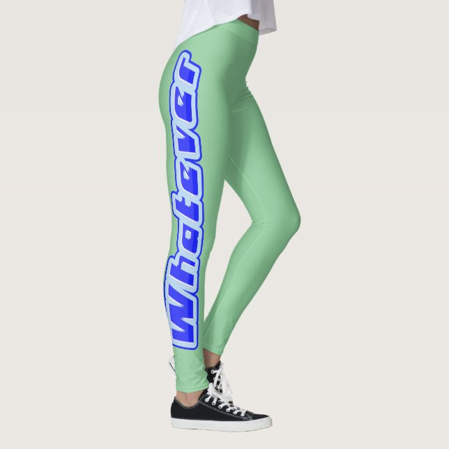 Blau Leggings (Rechts)