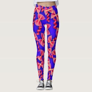 Blau Leggings