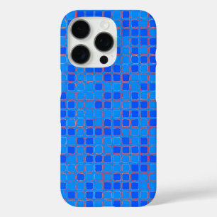 Blau Lila rosa Einzigartiger Cooler Chic iPhone 16 Pro Hülle