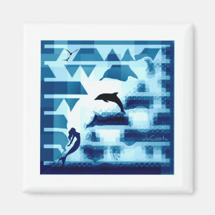 Blau Magnet