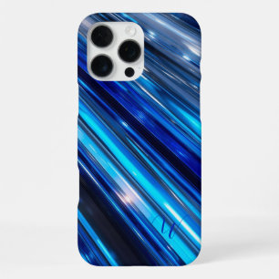 Blau Metallic iPhone 16 Pro Max Hülle