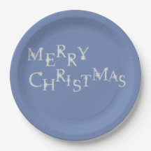 Blau mit Schneeflocke-frohen Weihnachten