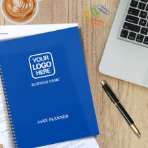 Blau | Modern Berufliches White Business-Logo