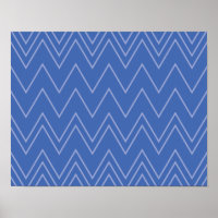 Blau, modern, einfach, cool, trendy Zickzack-Muste