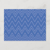 Blau, modern, einfach, cool, trendy Zickzack-Muste