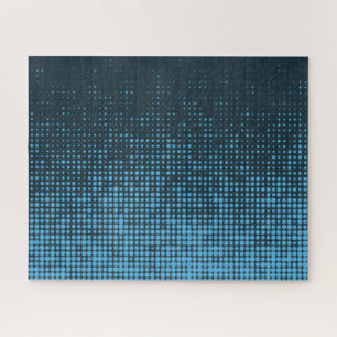 Blau, modern, Retro, cool, trendy dot pattern