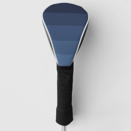 Blau monochromatisch golf headcover