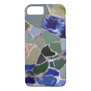 Blau-Mosaiken Antoni Gaudi Case-Mate iPhone Hülle