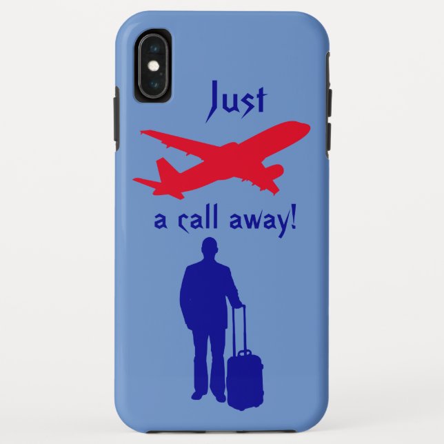 Blau - nennen Sie mich Case-Mate iPhone Hülle (Rückseite)