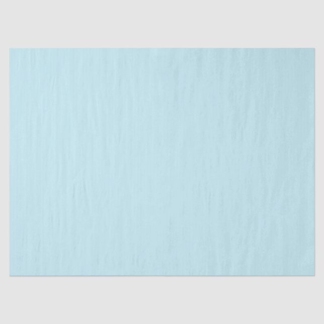 Blau Nr. 1, pastellblau, hellblaues Gewebepapier Seidenpapier (Vorderseite)