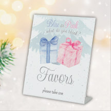 Blau oder Rosa Was denken Sie, Einladung